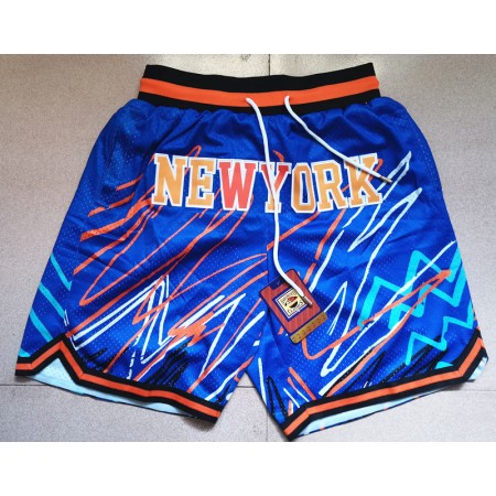 NBA New York Knicks Uomo Pantaloncini Tascabili M001 Swingman